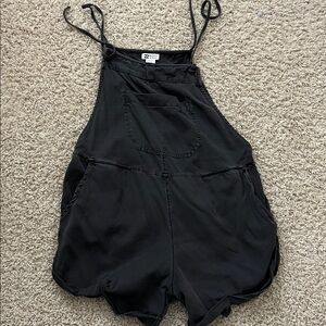 Billabong grey overalls/swimsuit coverup